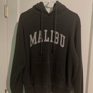Brandy Melville Dark Grey Malibu Hoodie